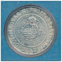 1979. 200Ft Ag "Bethlen Gábor" eredeti, sérült MNB plasztiktokban T:BU Adamo EM58