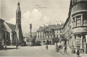 Sopron, Megyeház tér, Szentháromság szobor