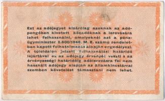 1946. 100.000.000AP vágáshiba T:III fo