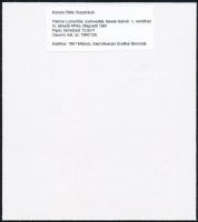 Kondor Béla (1931-1972): Illusztráció Patrice Lumumba: szenvedtél, fekete testvér c. verséhez. Famet...