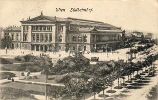 Wien Südbahnhof Foto AK