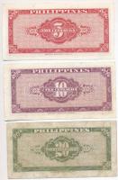 Fülöp-szigetek / Angol kiadás 1949. 5c + DN 10c + 20c T:III
Philippines / English issues 1949. 5 Ce...