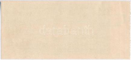 Budapest, ~1939. "Magyar Könyvterjesztő Vállalat Részvénytársaság" nyugtája 2P részletössz...