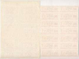 Kína ~1980-1990. 5xklf rizspénz, összesen hat darab ívben T:I,I-
China ~1980-1990. 5xdiff rice coup...