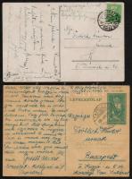 cca 1930 Fröhlich Sándor (1897-1982) labdarúgónak írt levelek, összesen 6 db