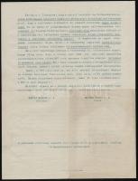 1925 a Budapesti Torna Club körlevele a jubileumi ünnepségekkel kapcsolatban