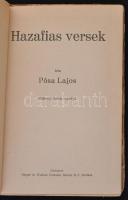 Pósa Lajos: Hazafias versek. Mühlbeck Károly rajzaival. Bp., é.n., Singer és Wolfner. Kiadói félvász...