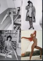 cca 1975 Mindent megmutatunk, 44 db szolidan erotikus fénykép, vintage negatívokról készült mai nagy...