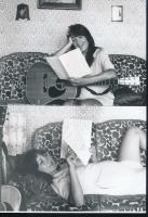 cca 1977 Heilig Gábor és Eszményi Viktória előadóművészek, 13 db vintage fotó a fiatal házasokról, a...