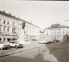 cca 1977 Szegedi városképek, 26 db szabadon felhasználható negatív, 6x6 és 6x9 cm között