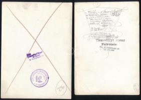 cca 1960 Tiszavölgyi József (1909-?) fotóriporter hagyatékából 13 db vintage fotó, különféle témákró...