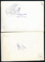 cca 1960 Tiszavölgyi József (1909-?) fotóriporter hagyatékából 13 db vintage fotó, különféle témákró...