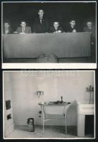 cca 1960 Tiszavölgyi József (1909-?) fotóriporter hagyatékából 13 db vintage fotó, különféle témákró...