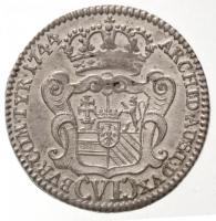 Ausztria 1744. 6kr Ag "Mária Terézia" (3,13g) T:1- juszt. 
Austria 1744. 6 Kreuzer Ag &qu...