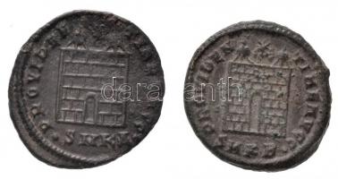 Római Birodalom / Cyzicus / I. Constantinus 325-327. AE Follis (2xklf) (3,44g/2,6g) T:2,2-
Roman Em...