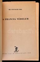 Dr. Gelenczei Emil: A francia védelem. Bp., 1956, Sport Lap és Könyvkiadó. Kiadói papírkötés, kissé ...