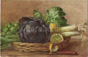 56 db RÉGI csendéletes művész motívumlap, litho lapokkal / 56 pre-1945 still life art motive postcar...