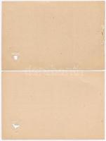 Budapest ~1950. "Zsiradékforgalmi Vállalat" zsírbeszolgáltatási utalványai 5Ft-60Ft értékb...