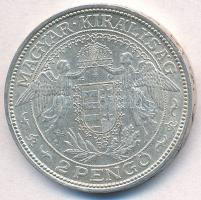 1939. 2P Ag "Madonna" T:1-,2 
Adamo P7