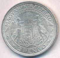 1938. 2P Ag "Madonna" T:1- Adamo P7