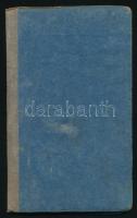 1852 Házalókönyv németújvári lakos részére tele bejygzéssel / Peddler passport