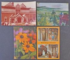 ~1.400 db nagyon vegyes képeslap az 50-es évektől: magyar és külföldi városképek, üdvözlők, motívumo...
