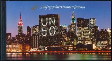 50 éves az ENSZ bélyegfüzet, UN stampbooklet