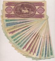 20db-os vegyes magyar forint bankjegy tétel T:III,III-