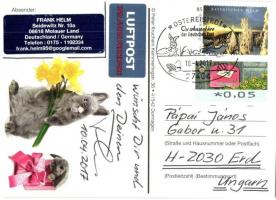 Erotikus húsvéti sakk képeslap / Erotic Easter chess postcard with So. Stpl. (EK)