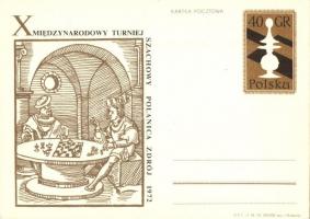 29 db MODERN sakk képeslap, nemzetközi sakkversenyek / 29 MODERN chess postcards, international ches...