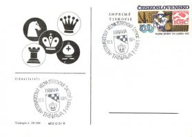 29 db MODERN sakk képeslap, nemzetközi sakkversenyek / 29 MODERN chess postcards, international ches...