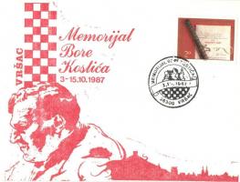 31 db MODERN sakk képeslap, nemzetközi sakk emlékversenyek / 31 MODERN chess postcards, internationa...