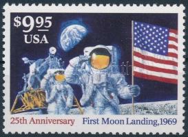 Holdraszállás 25. évfordulója, Moon landing