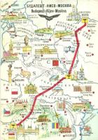 22 db MODERN főleg megíratlan repülős motívumlap, repülőgépek, Malév térképek / 22 MODERN mostly unu...