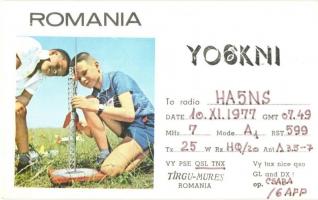 40 db MODERN QSL, azaz rádióamatőr összeköttetést igazoló képeslap, reklámok / 40 MODERN QSL, i.e. c...