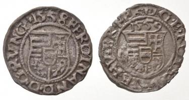 1558K-B Denár Ag "I. Ferdinánd" (0,52g) + 1559K-B Denár Ag "I. Ferdinánd" (0,52g...