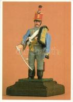 25 db MODERN ólomkatonás motívumlap, több ismétlődő példány / 25 MODERN tin soldier motive cards, so...