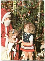 28 db MODERN Mikulás motívumlap / 28 MODERN Saint Nicholas motive cards