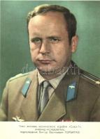 6 db MODERN főleg megíratlan űrhajózás motívumlap: holdra szállás, rakétakilövés, szovjet asztronaut...