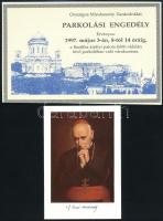 1997 Paskai László bíboros, esztergom-budapesti érsek meghívója az Országos Mindszenty Zarándoklat e...