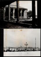 cca 1930  Velence, 6 db városképes fotó, hátoldalán feliratozva, 18x24 cm / Venice, Venezia 6 town-v...
