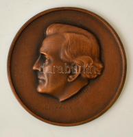 Zsákodi Csiszér János (1883-1953) 1947. "Kazinczy Ferenc" Br plakett a Kazinczy szabadkőmű...