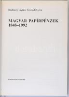Rádóczy Gyula - Tasnádi Géza: Magyar papírpénzek 1848-1992. Budapest, Corvina Kiadó, 1984. Használt,...