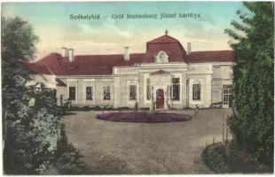Székelyhíd, Sacueni; Gróf Stubenberg József kastélya / castle (fl)
