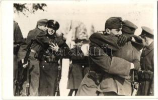 1939 Verecke, Magyar-Lengyel baráti találkozás a visszafoglalt ezeréves határon / Hungarian-Polish meeting on the historical border (EK)