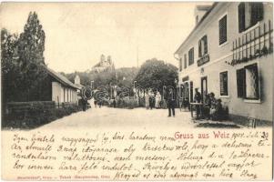 Weiz, Strassenbild mit Gasthaus / street view with guest house hotel