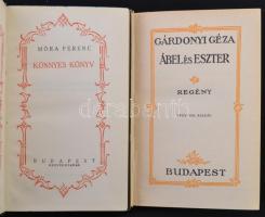 Vegyes könyvtétel, 2 db: 
Gárdonyi Géza: Ábel és Eszter. Bp., é.n., Dante. Negyedik kiadás. Kiadói ...
