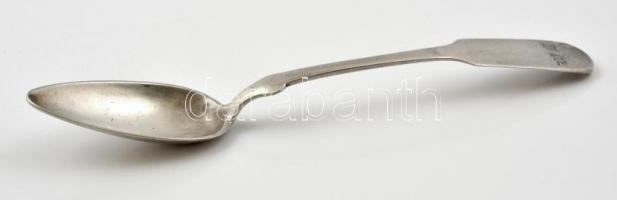 Antik ezüst(Ag) evőkanalak, 5+1 db, jelzettek, nettó: 391 g