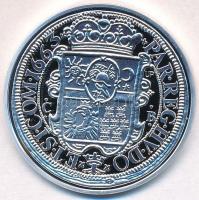 DN "Magyar tallérok utánveretben - Apafi Mihály tallérja 1663" Ag emlékérem tanúsítvánnyal...