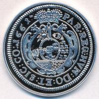 DN "Magyar tallérok utánveretben - Kemény János tallérja 1661" Ag emlékérem tanúsítvánnyal...